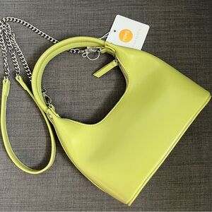 NWT MMS DESIGN STUDIO CROSSBODY SMALL SATCHEL BAG PURSE